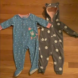Carter’s girl 12 month super soft pjs/outfit